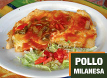 Try our Chicken Milanesa